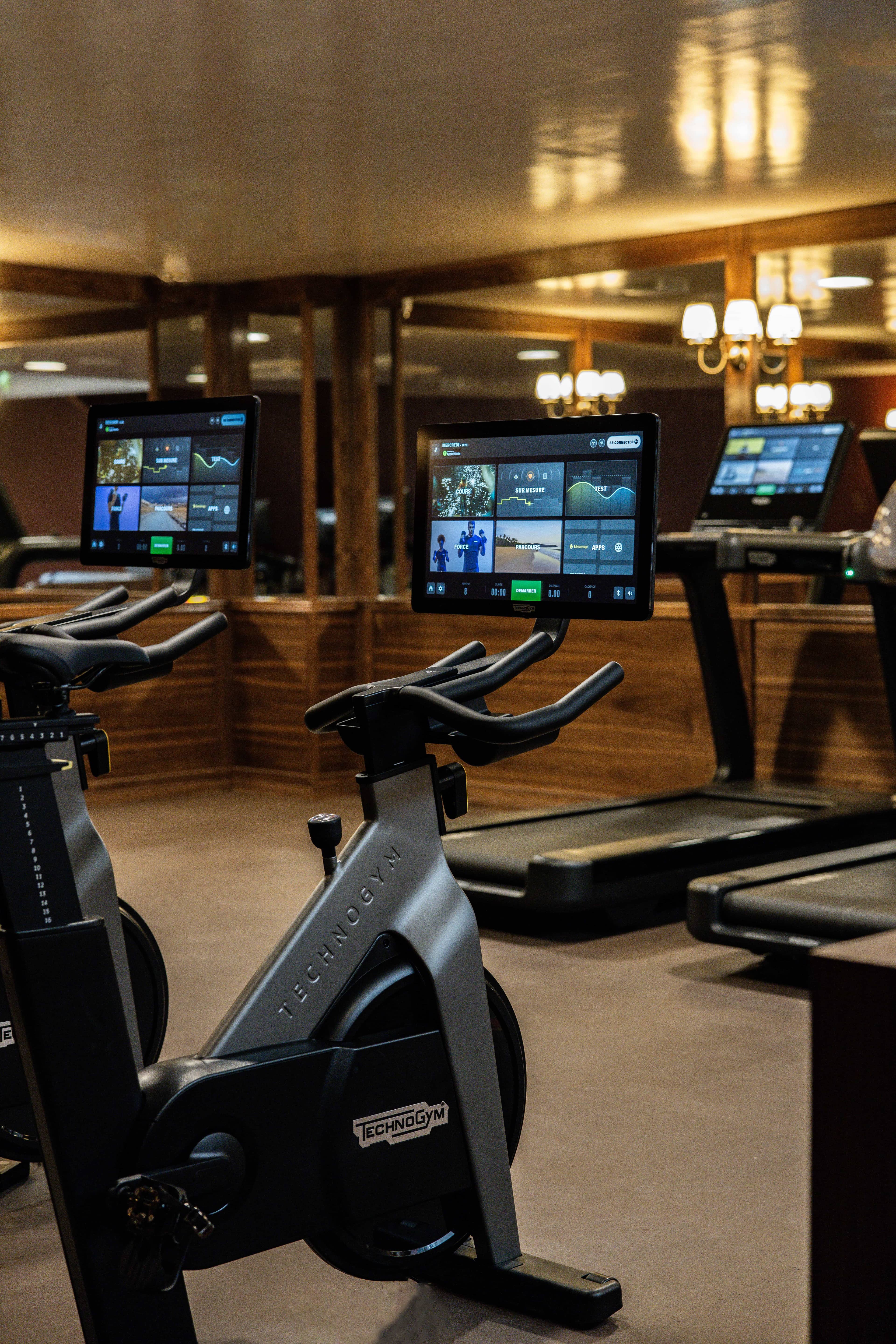 Espace fitness du club